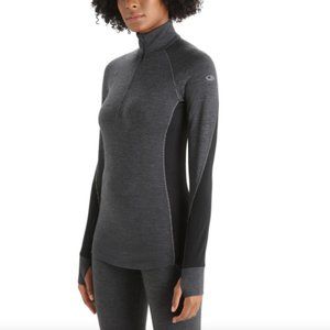 icebreaker - Women's Merino 260 Zone Long Sleeve Half Zip Thermal Top - L